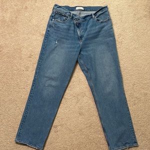 Abercrombie 70s vintage flare ultra high rise size 33